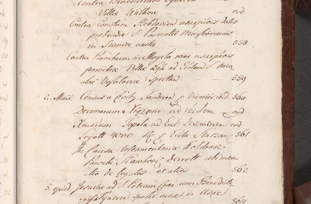 Zdjęcie nr 1612 dla obiektu archiwalnego: Acta actorum episcopalium R. D. Andreae Trzebicki, episcopi Cracoviensis et ducis Severiae a die 26 Augusti anni 1661 ad annum 1666 inclusive. Volumen III.