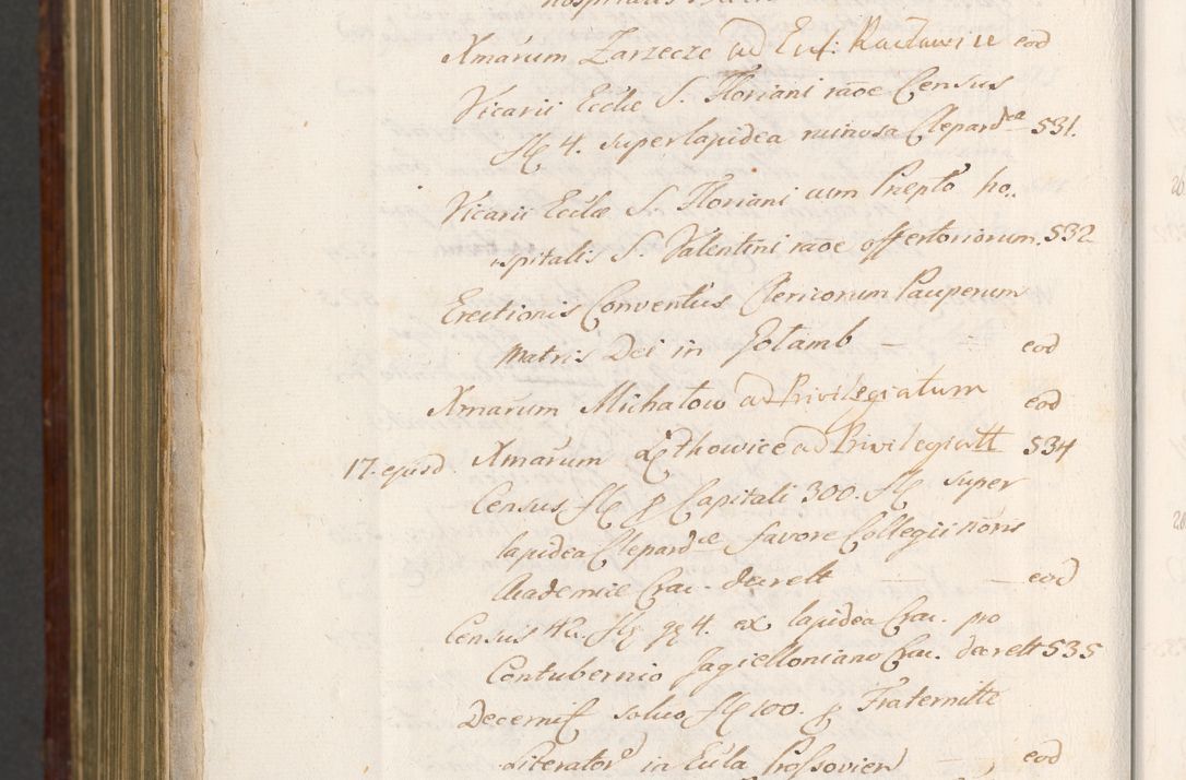 Zdjęcie nr 1609 dla obiektu archiwalnego: Acta actorum episcopalium R. D. Andreae Trzebicki, episcopi Cracoviensis et ducis Severiae a die 26 Augusti anni 1661 ad annum 1666 inclusive. Volumen III.