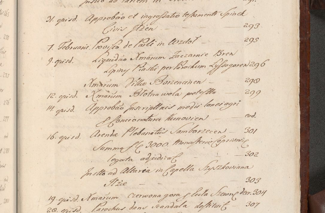 Zdjęcie nr 1594 dla obiektu archiwalnego: Acta actorum episcopalium R. D. Andreae Trzebicki, episcopi Cracoviensis et ducis Severiae a die 26 Augusti anni 1661 ad annum 1666 inclusive. Volumen III.