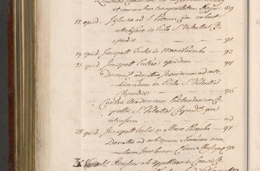 Zdjęcie nr 1583 dla obiektu archiwalnego: Acta actorum episcopalium R. D. Andreae Trzebicki, episcopi Cracoviensis et ducis Severiae a die 26 Augusti anni 1661 ad annum 1666 inclusive. Volumen III.