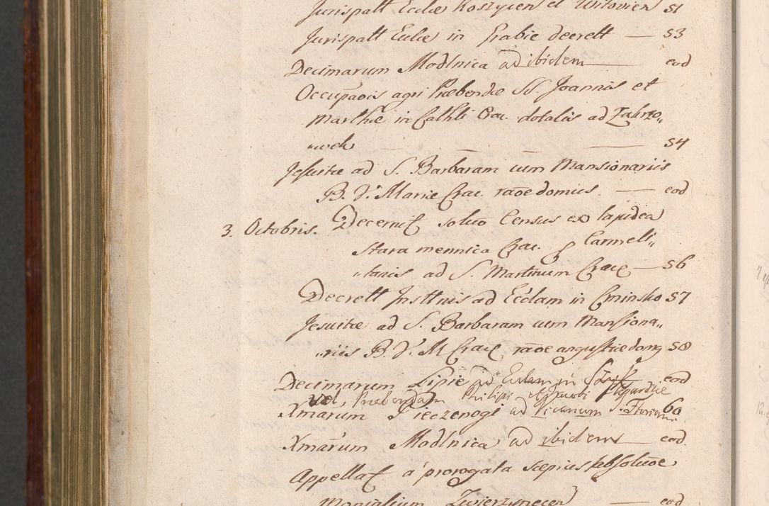 Zdjęcie nr 1581 dla obiektu archiwalnego: Acta actorum episcopalium R. D. Andreae Trzebicki, episcopi Cracoviensis et ducis Severiae a die 26 Augusti anni 1661 ad annum 1666 inclusive. Volumen III.