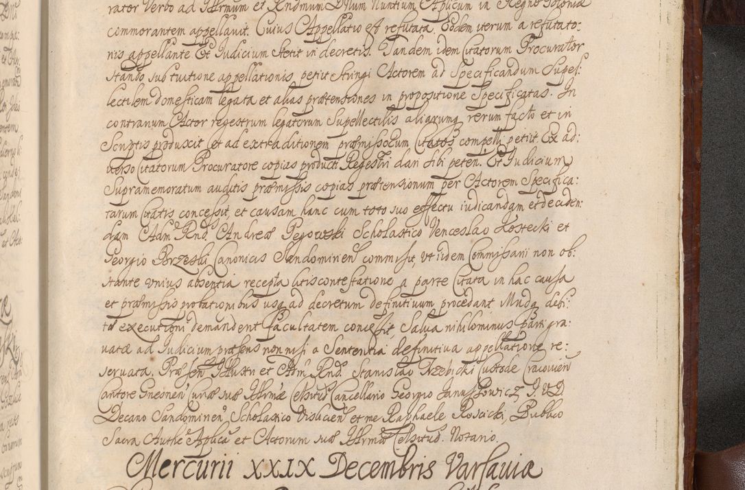 Zdjęcie nr 1556 dla obiektu archiwalnego: Acta actorum episcopalium R. D. Andreae Trzebicki, episcopi Cracoviensis et ducis Severiae a die 26 Augusti anni 1661 ad annum 1666 inclusive. Volumen III.