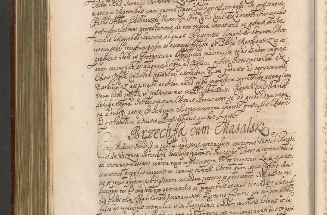 Zdjęcie nr 1547 dla obiektu archiwalnego: Acta actorum episcopalium R. D. Andreae Trzebicki, episcopi Cracoviensis et ducis Severiae a die 26 Augusti anni 1661 ad annum 1666 inclusive. Volumen III.