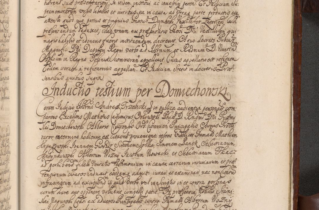 Zdjęcie nr 1538 dla obiektu archiwalnego: Acta actorum episcopalium R. D. Andreae Trzebicki, episcopi Cracoviensis et ducis Severiae a die 26 Augusti anni 1661 ad annum 1666 inclusive. Volumen III.
