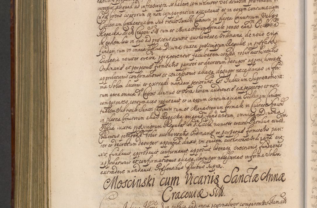 Zdjęcie nr 1539 dla obiektu archiwalnego: Acta actorum episcopalium R. D. Andreae Trzebicki, episcopi Cracoviensis et ducis Severiae a die 26 Augusti anni 1661 ad annum 1666 inclusive. Volumen III.