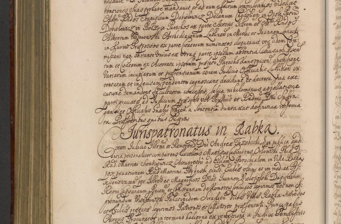 Zdjęcie nr 1537 dla obiektu archiwalnego: Acta actorum episcopalium R. D. Andreae Trzebicki, episcopi Cracoviensis et ducis Severiae a die 26 Augusti anni 1661 ad annum 1666 inclusive. Volumen III.