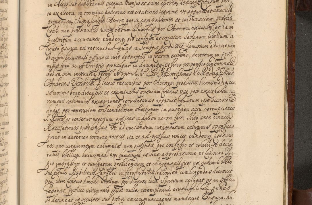 Zdjęcie nr 1532 dla obiektu archiwalnego: Acta actorum episcopalium R. D. Andreae Trzebicki, episcopi Cracoviensis et ducis Severiae a die 26 Augusti anni 1661 ad annum 1666 inclusive. Volumen III.