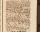 Zdjęcie nr 1530 dla obiektu archiwalnego: Acta actorum episcopalium R. D. Andreae Trzebicki, episcopi Cracoviensis et ducis Severiae a die 26 Augusti anni 1661 ad annum 1666 inclusive. Volumen III.