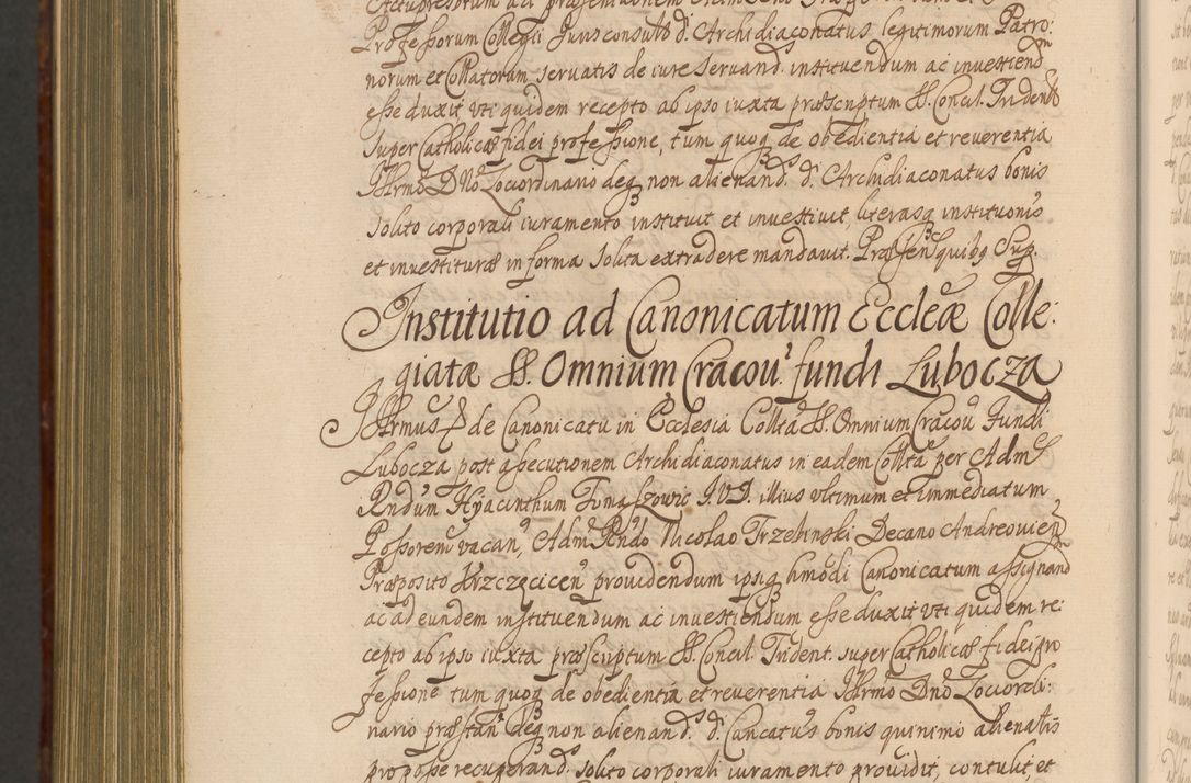 Zdjęcie nr 1523 dla obiektu archiwalnego: Acta actorum episcopalium R. D. Andreae Trzebicki, episcopi Cracoviensis et ducis Severiae a die 26 Augusti anni 1661 ad annum 1666 inclusive. Volumen III.