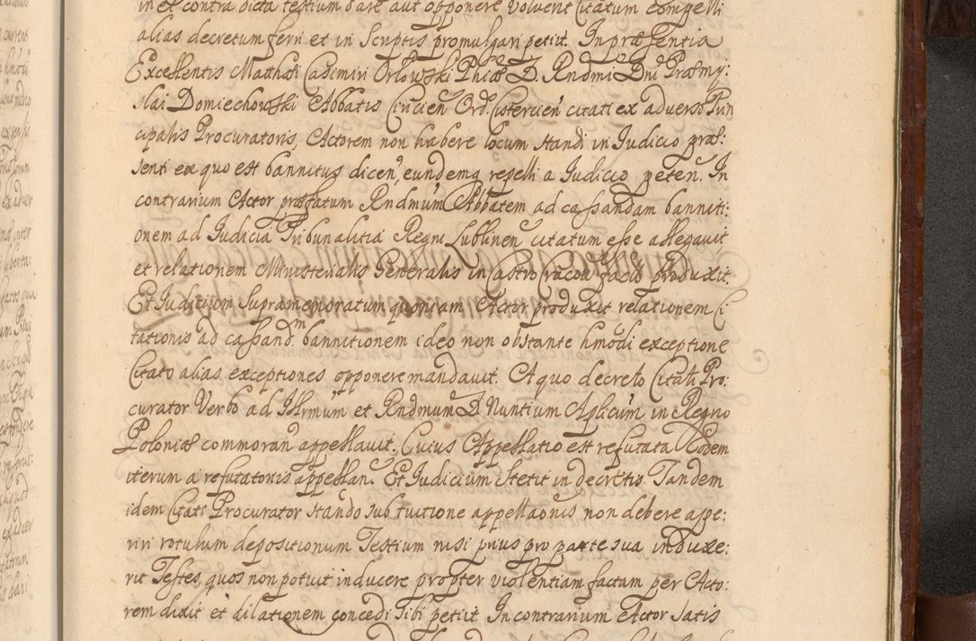 Zdjęcie nr 1522 dla obiektu archiwalnego: Acta actorum episcopalium R. D. Andreae Trzebicki, episcopi Cracoviensis et ducis Severiae a die 26 Augusti anni 1661 ad annum 1666 inclusive. Volumen III.