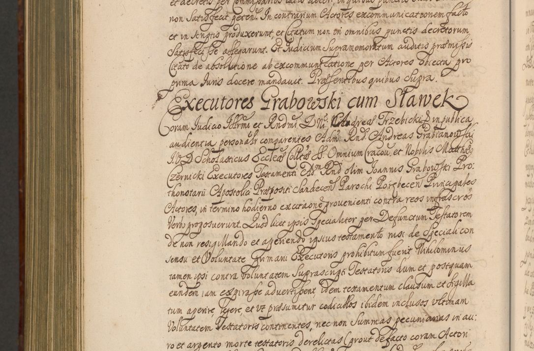 Zdjęcie nr 1519 dla obiektu archiwalnego: Acta actorum episcopalium R. D. Andreae Trzebicki, episcopi Cracoviensis et ducis Severiae a die 26 Augusti anni 1661 ad annum 1666 inclusive. Volumen III.