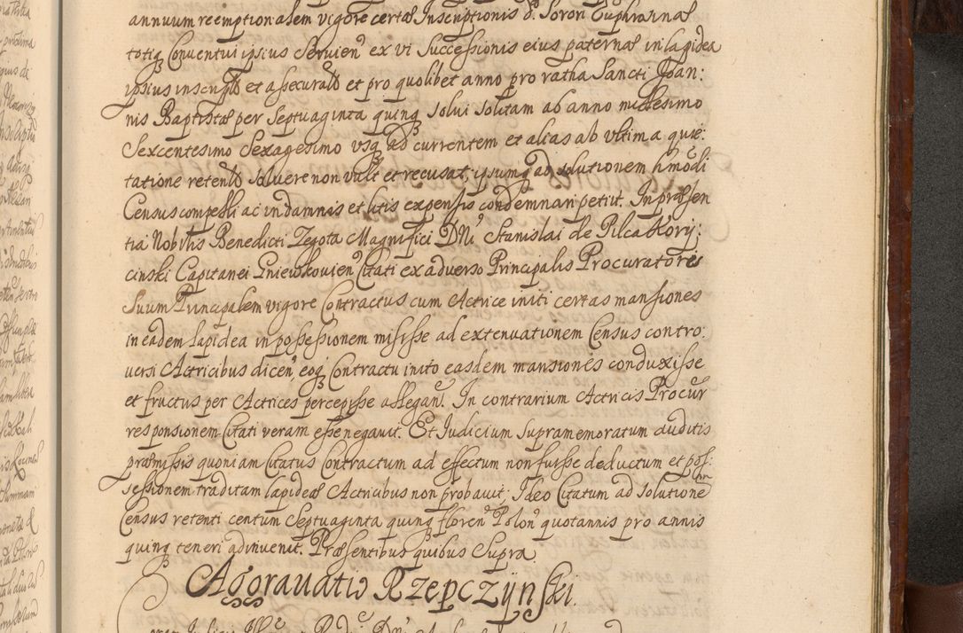 Zdjęcie nr 1518 dla obiektu archiwalnego: Acta actorum episcopalium R. D. Andreae Trzebicki, episcopi Cracoviensis et ducis Severiae a die 26 Augusti anni 1661 ad annum 1666 inclusive. Volumen III.