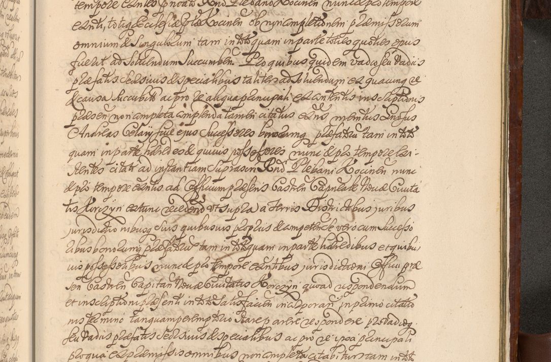 Zdjęcie nr 1516 dla obiektu archiwalnego: Acta actorum episcopalium R. D. Andreae Trzebicki, episcopi Cracoviensis et ducis Severiae a die 26 Augusti anni 1661 ad annum 1666 inclusive. Volumen III.