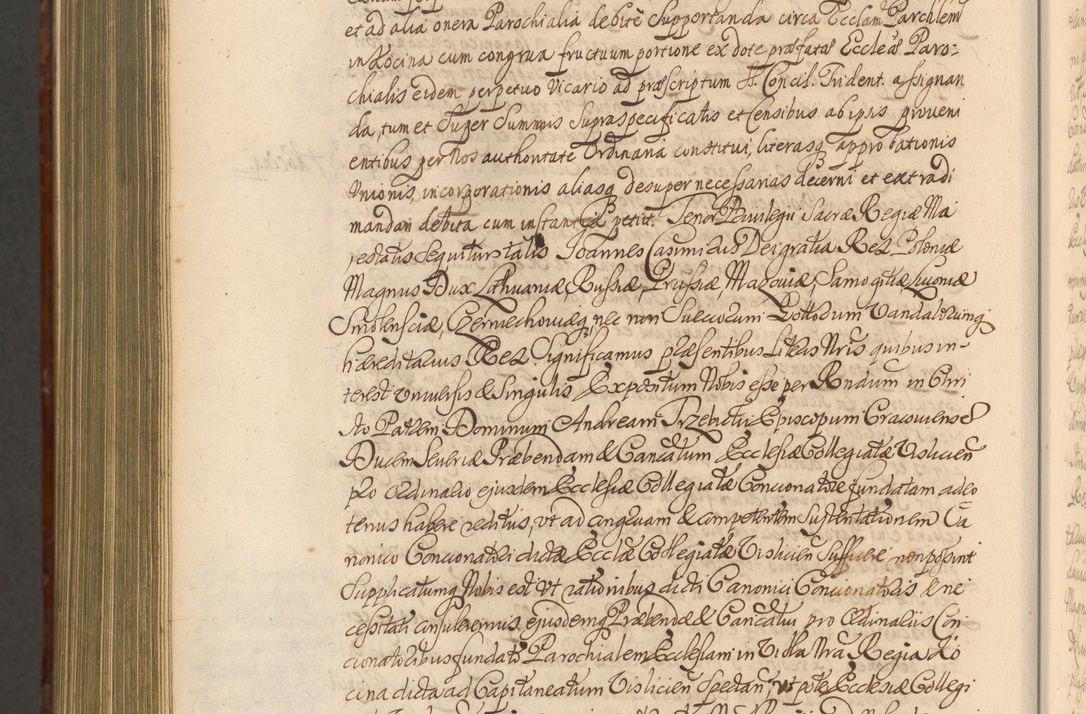 Zdjęcie nr 1511 dla obiektu archiwalnego: Acta actorum episcopalium R. D. Andreae Trzebicki, episcopi Cracoviensis et ducis Severiae a die 26 Augusti anni 1661 ad annum 1666 inclusive. Volumen III.