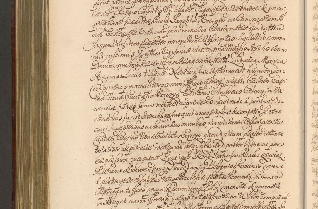 Zdjęcie nr 1513 dla obiektu archiwalnego: Acta actorum episcopalium R. D. Andreae Trzebicki, episcopi Cracoviensis et ducis Severiae a die 26 Augusti anni 1661 ad annum 1666 inclusive. Volumen III.