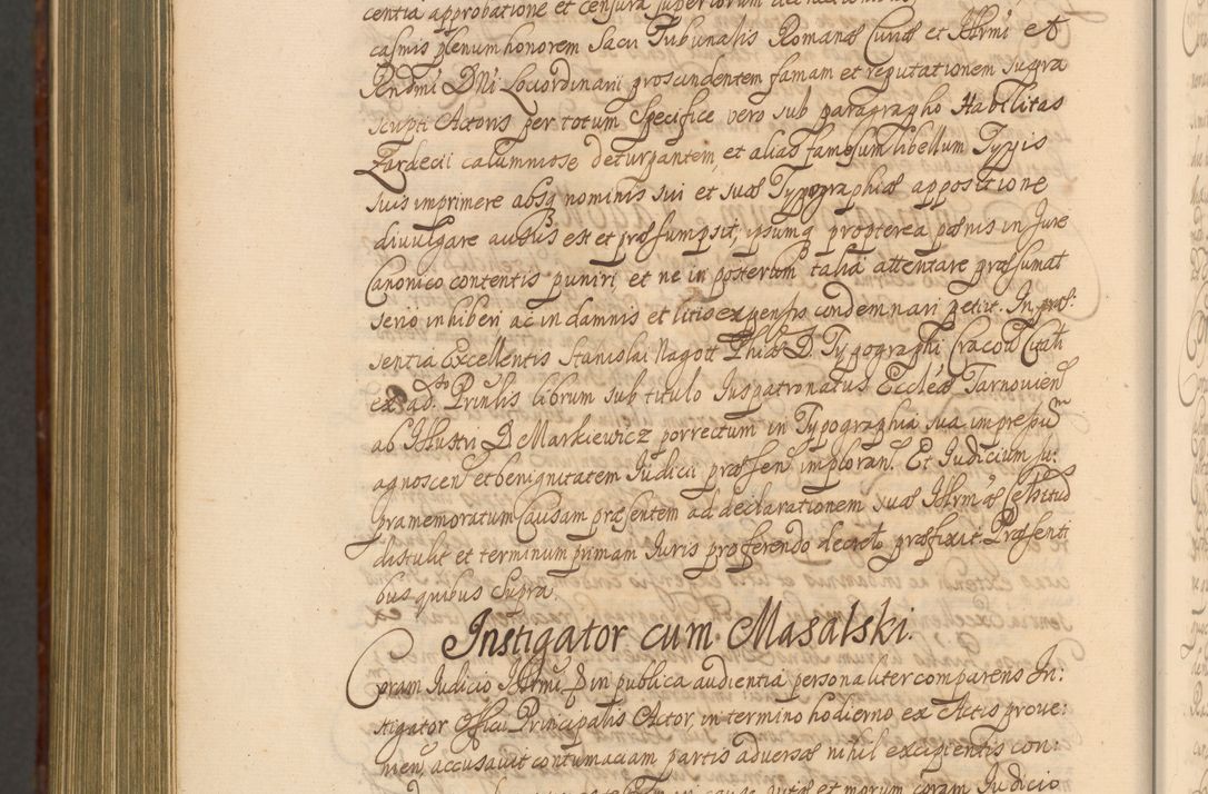 Zdjęcie nr 1507 dla obiektu archiwalnego: Acta actorum episcopalium R. D. Andreae Trzebicki, episcopi Cracoviensis et ducis Severiae a die 26 Augusti anni 1661 ad annum 1666 inclusive. Volumen III.