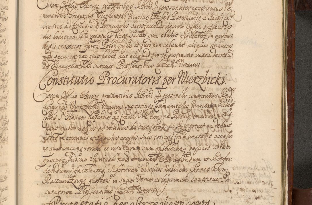Zdjęcie nr 1508 dla obiektu archiwalnego: Acta actorum episcopalium R. D. Andreae Trzebicki, episcopi Cracoviensis et ducis Severiae a die 26 Augusti anni 1661 ad annum 1666 inclusive. Volumen III.