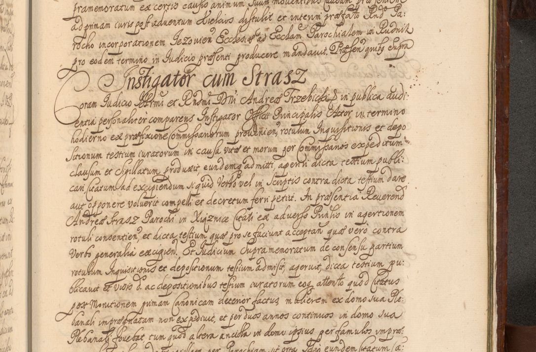 Zdjęcie nr 1492 dla obiektu archiwalnego: Acta actorum episcopalium R. D. Andreae Trzebicki, episcopi Cracoviensis et ducis Severiae a die 26 Augusti anni 1661 ad annum 1666 inclusive. Volumen III.