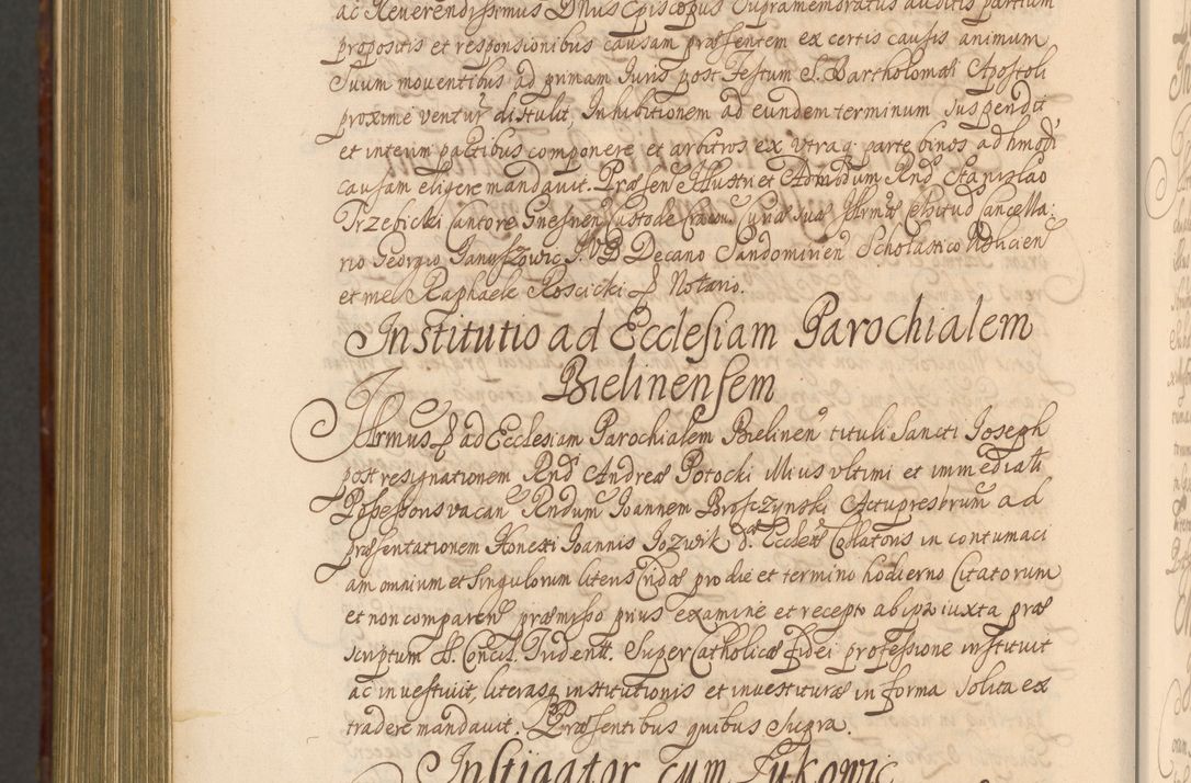 Zdjęcie nr 1489 dla obiektu archiwalnego: Acta actorum episcopalium R. D. Andreae Trzebicki, episcopi Cracoviensis et ducis Severiae a die 26 Augusti anni 1661 ad annum 1666 inclusive. Volumen III.