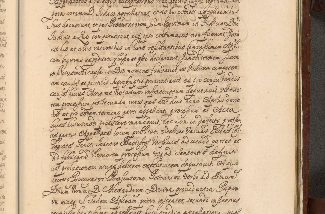 Zdjęcie nr 1474 dla obiektu archiwalnego: Acta actorum episcopalium R. D. Andreae Trzebicki, episcopi Cracoviensis et ducis Severiae a die 26 Augusti anni 1661 ad annum 1666 inclusive. Volumen III.