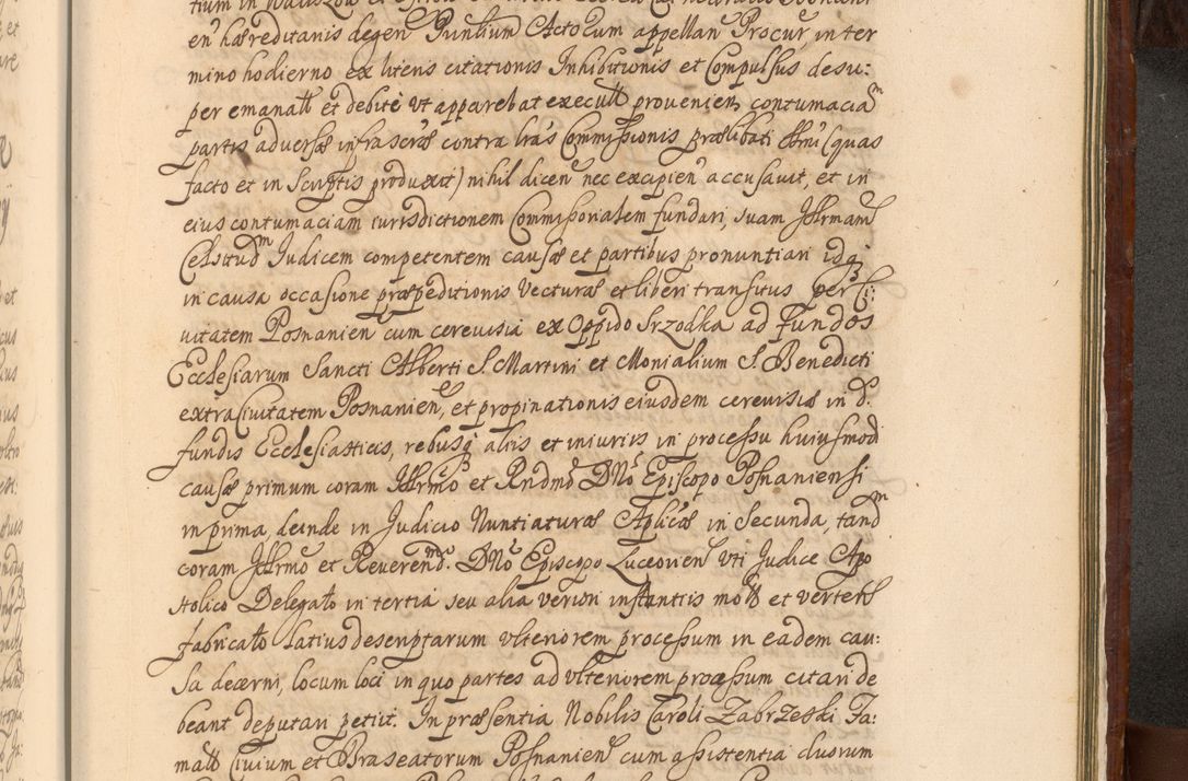 Zdjęcie nr 1472 dla obiektu archiwalnego: Acta actorum episcopalium R. D. Andreae Trzebicki, episcopi Cracoviensis et ducis Severiae a die 26 Augusti anni 1661 ad annum 1666 inclusive. Volumen III.