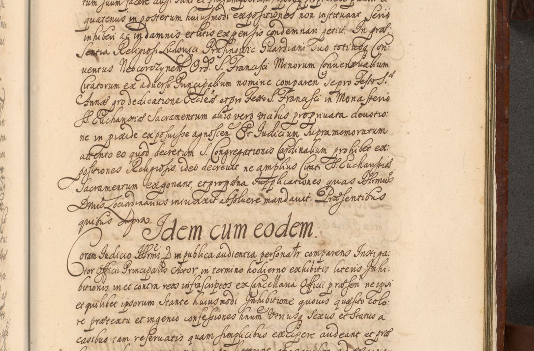 Zdjęcie nr 1468 dla obiektu archiwalnego: Acta actorum episcopalium R. D. Andreae Trzebicki, episcopi Cracoviensis et ducis Severiae a die 26 Augusti anni 1661 ad annum 1666 inclusive. Volumen III.