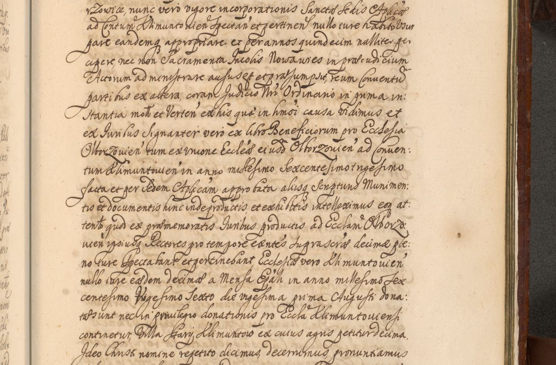 Zdjęcie nr 1456 dla obiektu archiwalnego: Acta actorum episcopalium R. D. Andreae Trzebicki, episcopi Cracoviensis et ducis Severiae a die 26 Augusti anni 1661 ad annum 1666 inclusive. Volumen III.