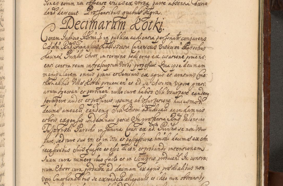 Zdjęcie nr 1454 dla obiektu archiwalnego: Acta actorum episcopalium R. D. Andreae Trzebicki, episcopi Cracoviensis et ducis Severiae a die 26 Augusti anni 1661 ad annum 1666 inclusive. Volumen III.