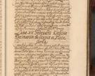 Zdjęcie nr 1452 dla obiektu archiwalnego: Acta actorum episcopalium R. D. Andreae Trzebicki, episcopi Cracoviensis et ducis Severiae a die 26 Augusti anni 1661 ad annum 1666 inclusive. Volumen III.
