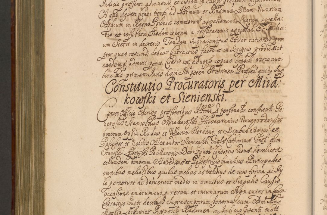 Zdjęcie nr 1445 dla obiektu archiwalnego: Acta actorum episcopalium R. D. Andreae Trzebicki, episcopi Cracoviensis et ducis Severiae a die 26 Augusti anni 1661 ad annum 1666 inclusive. Volumen III.