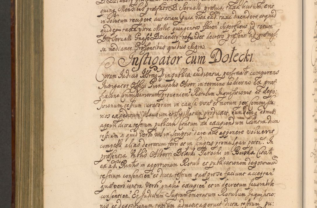 Zdjęcie nr 1443 dla obiektu archiwalnego: Acta actorum episcopalium R. D. Andreae Trzebicki, episcopi Cracoviensis et ducis Severiae a die 26 Augusti anni 1661 ad annum 1666 inclusive. Volumen III.