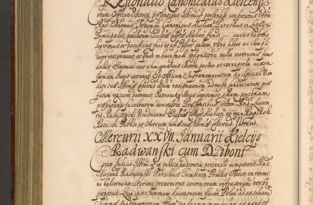 Zdjęcie nr 1441 dla obiektu archiwalnego: Acta actorum episcopalium R. D. Andreae Trzebicki, episcopi Cracoviensis et ducis Severiae a die 26 Augusti anni 1661 ad annum 1666 inclusive. Volumen III.