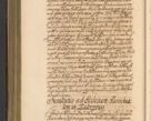 Zdjęcie nr 1437 dla obiektu archiwalnego: Acta actorum episcopalium R. D. Andreae Trzebicki, episcopi Cracoviensis et ducis Severiae a die 26 Augusti anni 1661 ad annum 1666 inclusive. Volumen III.