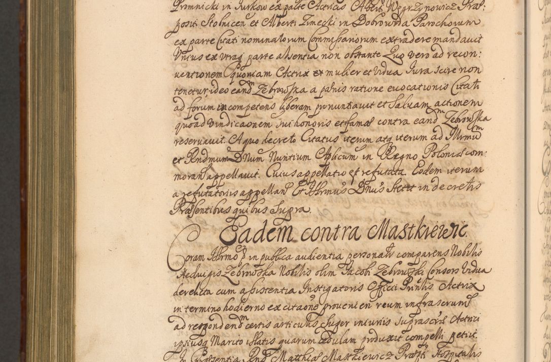 Zdjęcie nr 1433 dla obiektu archiwalnego: Acta actorum episcopalium R. D. Andreae Trzebicki, episcopi Cracoviensis et ducis Severiae a die 26 Augusti anni 1661 ad annum 1666 inclusive. Volumen III.