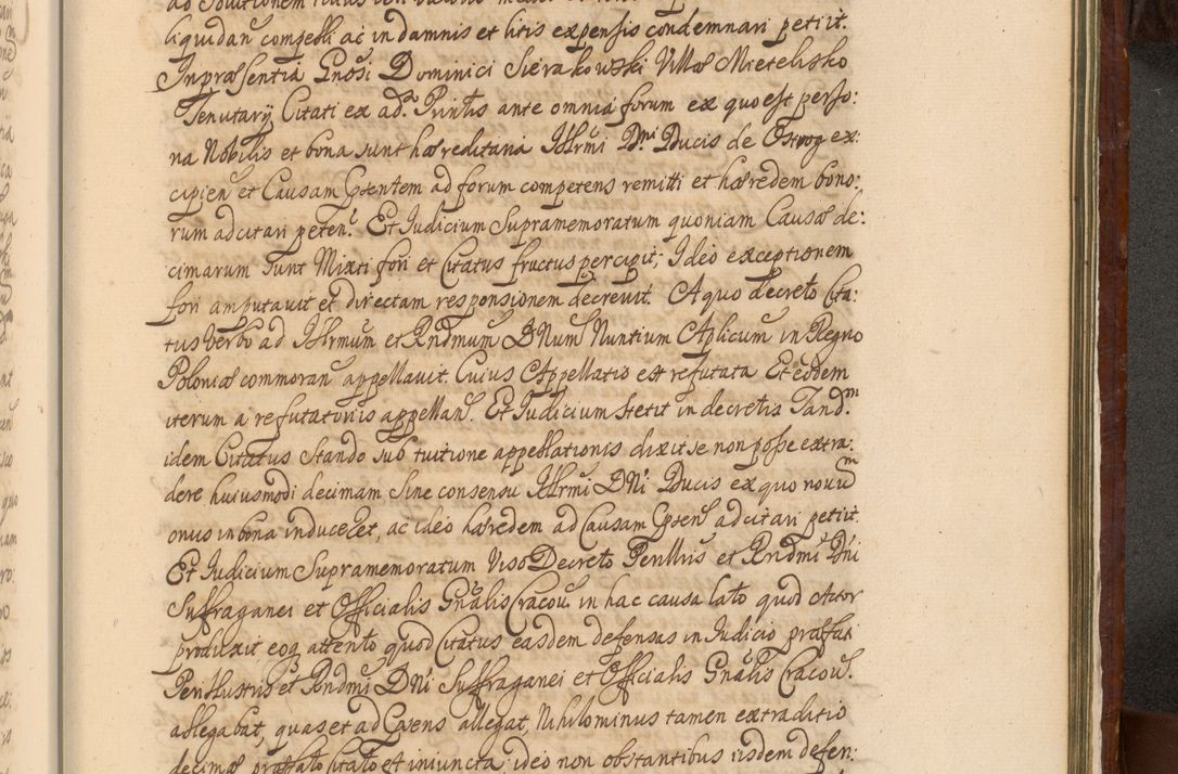 Zdjęcie nr 1430 dla obiektu archiwalnego: Acta actorum episcopalium R. D. Andreae Trzebicki, episcopi Cracoviensis et ducis Severiae a die 26 Augusti anni 1661 ad annum 1666 inclusive. Volumen III.