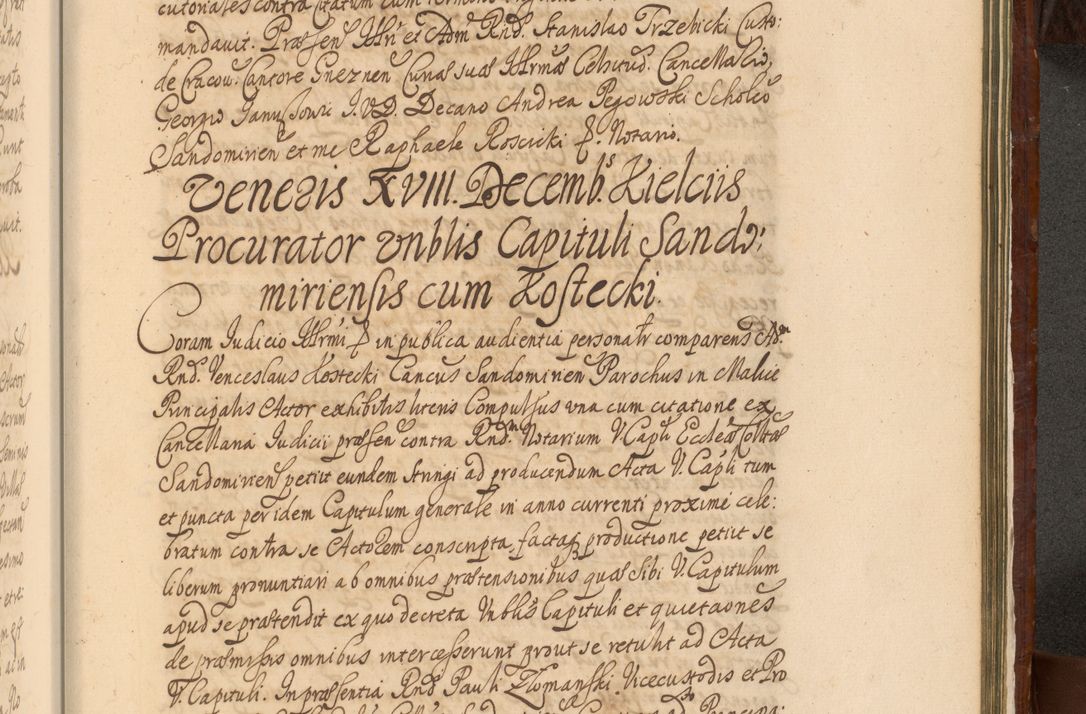 Zdjęcie nr 1420 dla obiektu archiwalnego: Acta actorum episcopalium R. D. Andreae Trzebicki, episcopi Cracoviensis et ducis Severiae a die 26 Augusti anni 1661 ad annum 1666 inclusive. Volumen III.