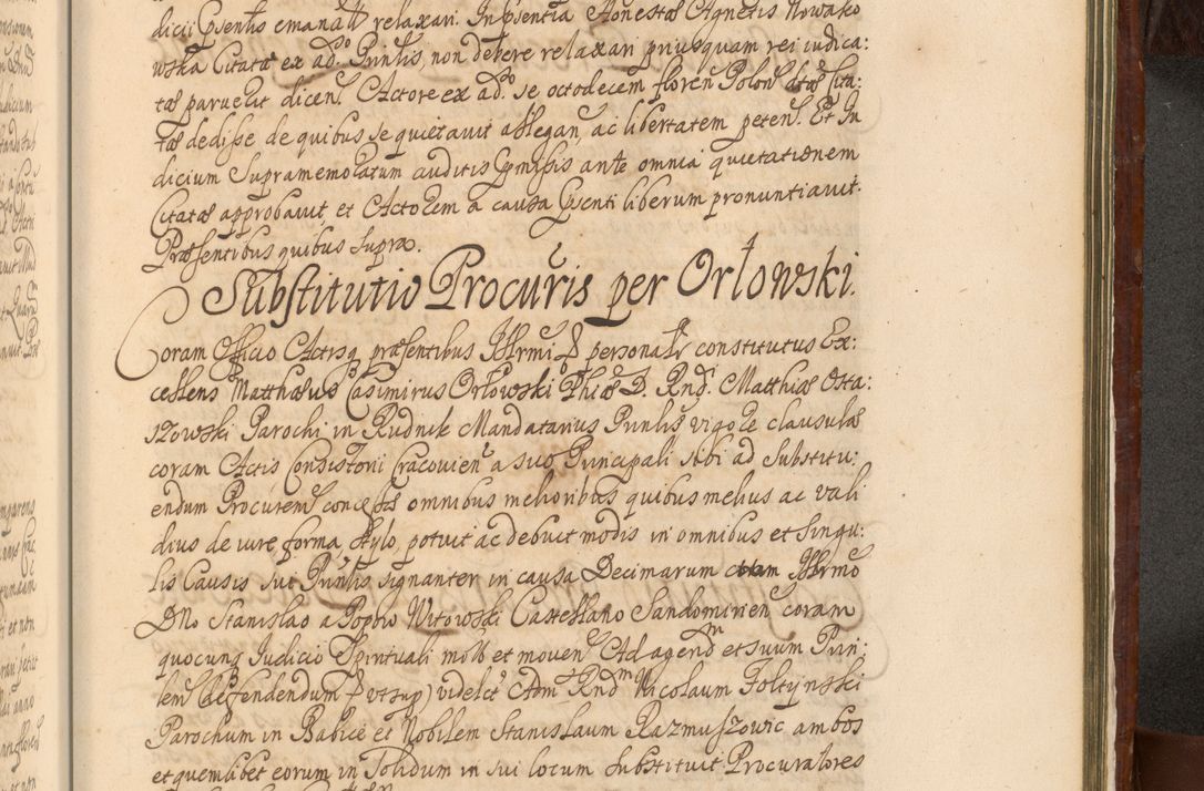 Zdjęcie nr 1414 dla obiektu archiwalnego: Acta actorum episcopalium R. D. Andreae Trzebicki, episcopi Cracoviensis et ducis Severiae a die 26 Augusti anni 1661 ad annum 1666 inclusive. Volumen III.
