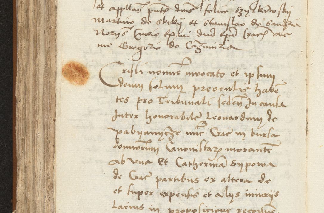 Zdjęcie nr 462 dla obiektu archiwalnego: [Acta sentenciarum officialia coram Valentino de Ilkusch]