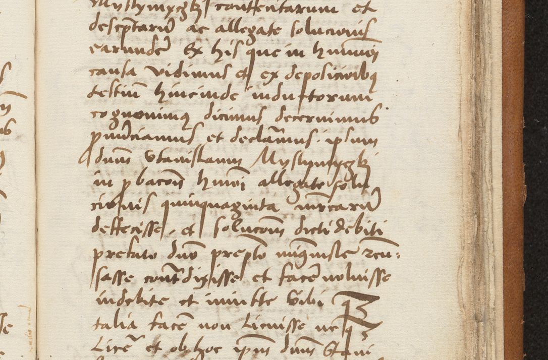 Zdjęcie nr 411 dla obiektu archiwalnego: [Acta sentenciarum officialia coram Valentino de Ilkusch]