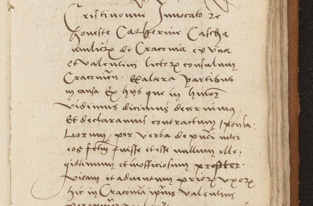 Zdjęcie nr 303 dla obiektu archiwalnego: [Acta sentenciarum officialia coram Valentino de Ilkusch]