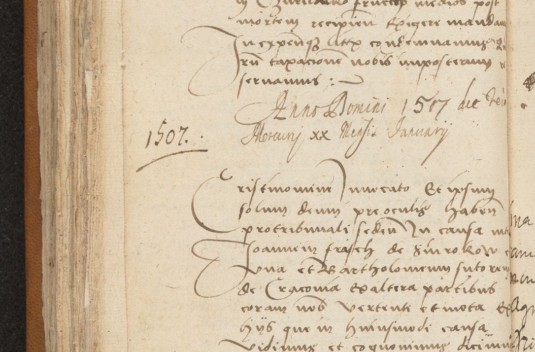 Zdjęcie nr 246 dla obiektu archiwalnego: [Acta sentenciarum officialia coram Valentino de Ilkusch]