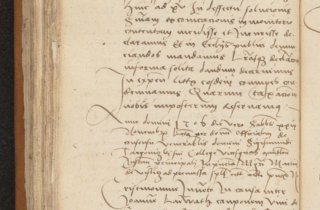 Zdjęcie nr 242 dla obiektu archiwalnego: [Acta sentenciarum officialia coram Valentino de Ilkusch]