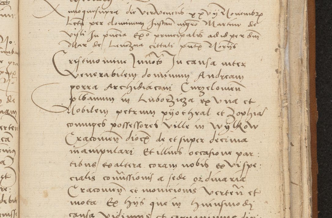 Zdjęcie nr 241 dla obiektu archiwalnego: [Acta sentenciarum officialia coram Valentino de Ilkusch]