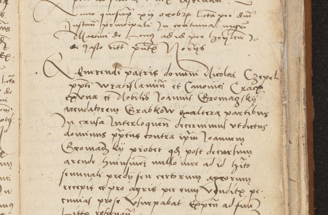 Zdjęcie nr 235 dla obiektu archiwalnego: [Acta sentenciarum officialia coram Valentino de Ilkusch]