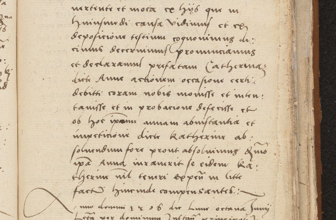 Zdjęcie nr 221 dla obiektu archiwalnego: [Acta sentenciarum officialia coram Valentino de Ilkusch]