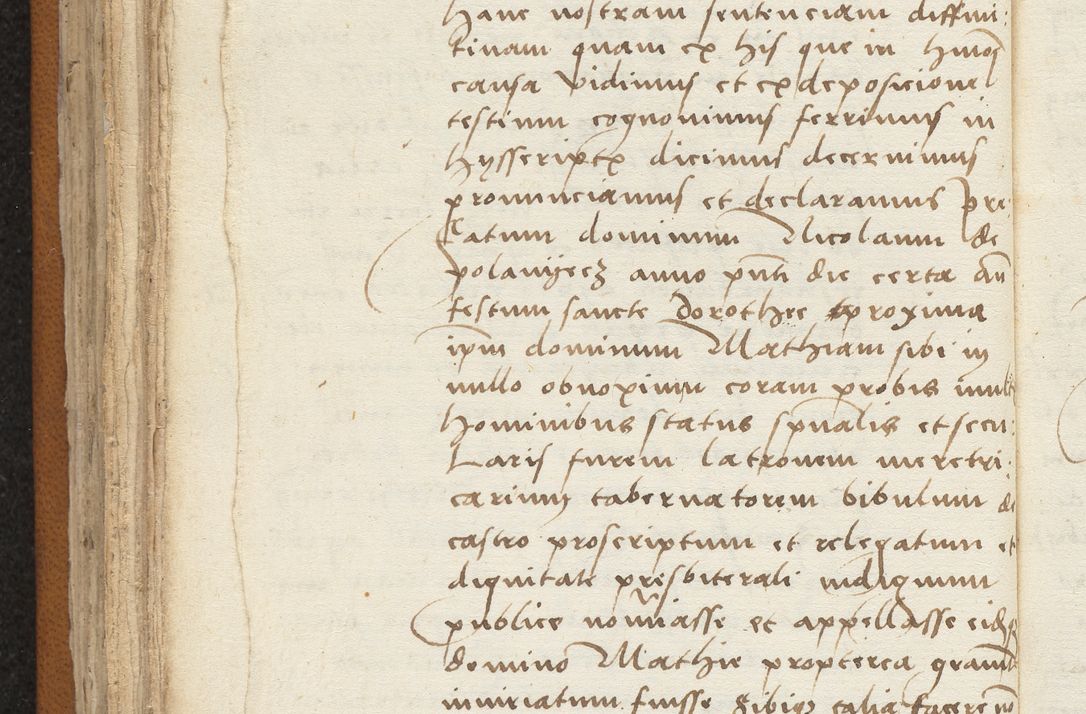 Zdjęcie nr 214 dla obiektu archiwalnego: [Acta sentenciarum officialia coram Valentino de Ilkusch]