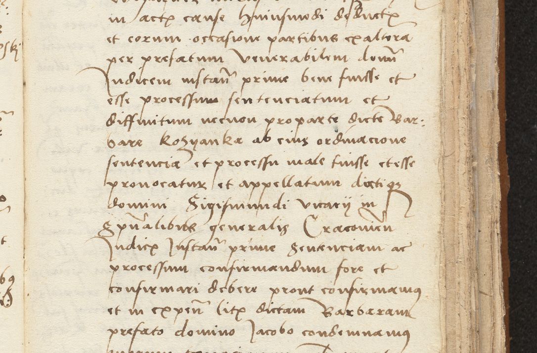 Zdjęcie nr 209 dla obiektu archiwalnego: [Acta sentenciarum officialia coram Valentino de Ilkusch]