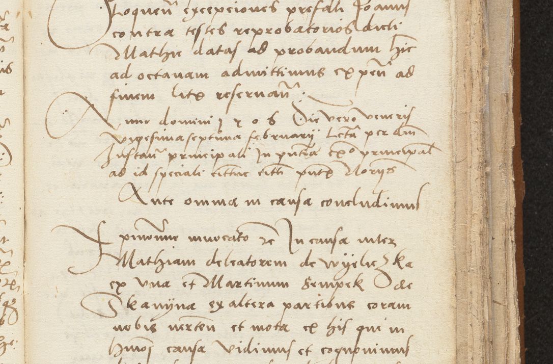 Zdjęcie nr 211 dla obiektu archiwalnego: [Acta sentenciarum officialia coram Valentino de Ilkusch]