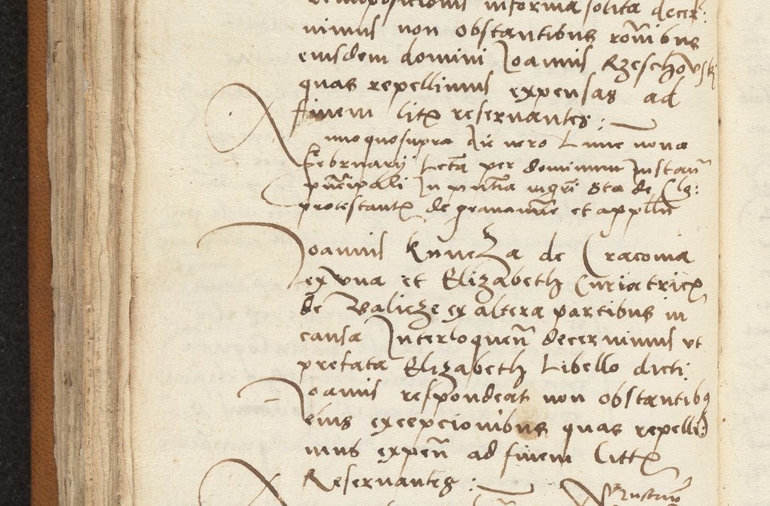 Zdjęcie nr 208 dla obiektu archiwalnego: [Acta sentenciarum officialia coram Valentino de Ilkusch]