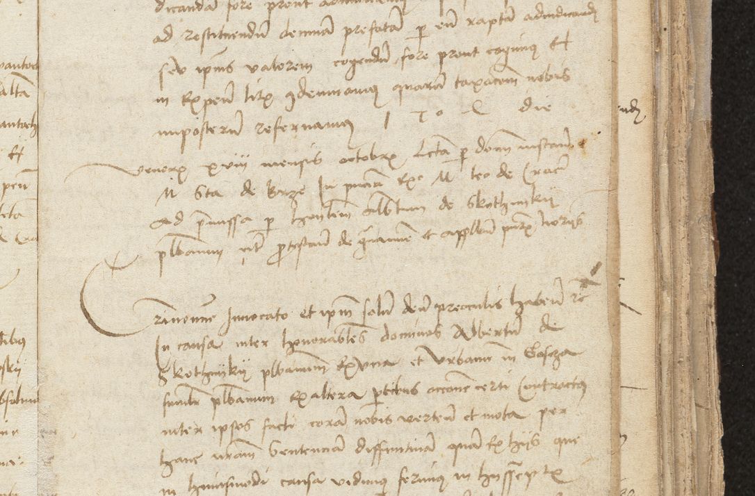 Zdjęcie nr 157 dla obiektu archiwalnego: [Acta sentenciarum officialia coram Valentino de Ilkusch]